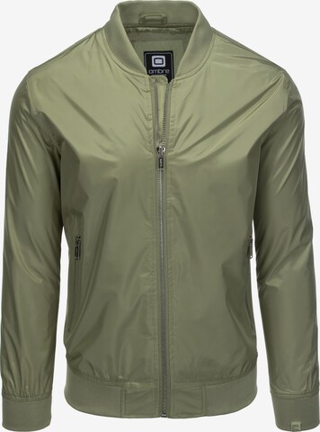 Ombre Between-Season Jacket 'C439' in Green: front