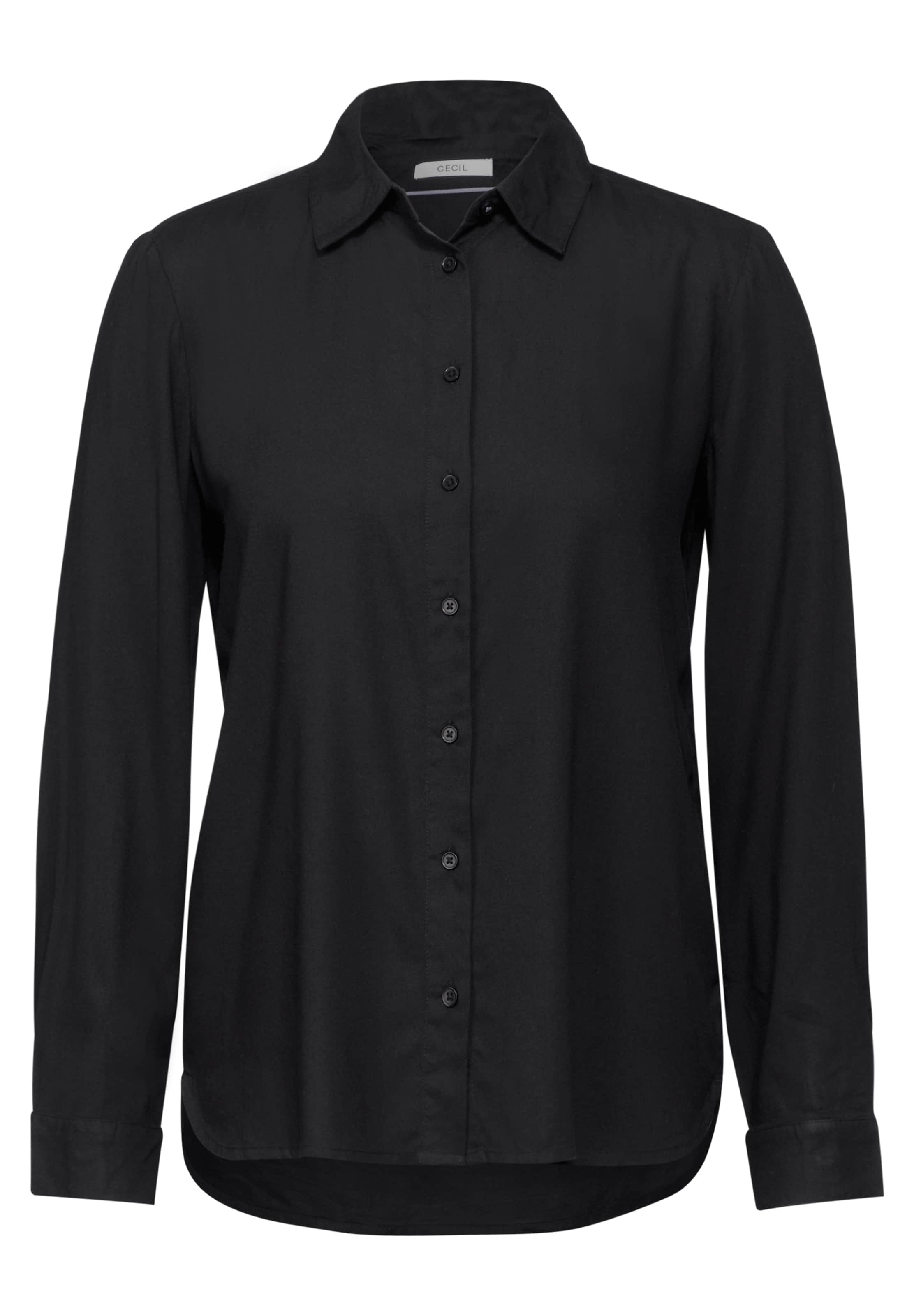 CECIL Bluse in Schwarz: Vorderseite