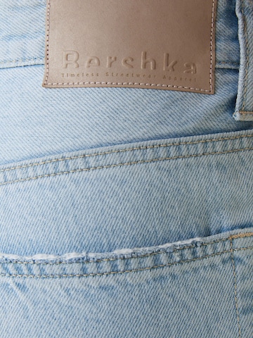 Bershka Regular Дънки в синьо