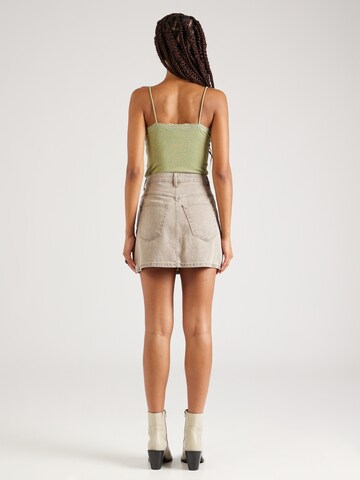 TOPSHOP Skirt in Beige