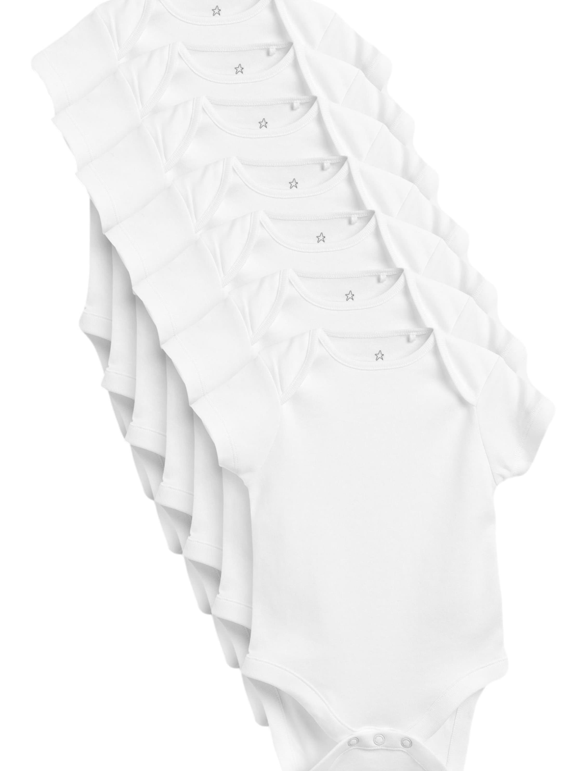 Tutina / body per bambino di Next in bianco: frontale