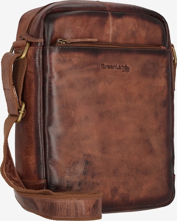 Greenland Nature Crossbody Bag 'Mascu & Line' in Brown