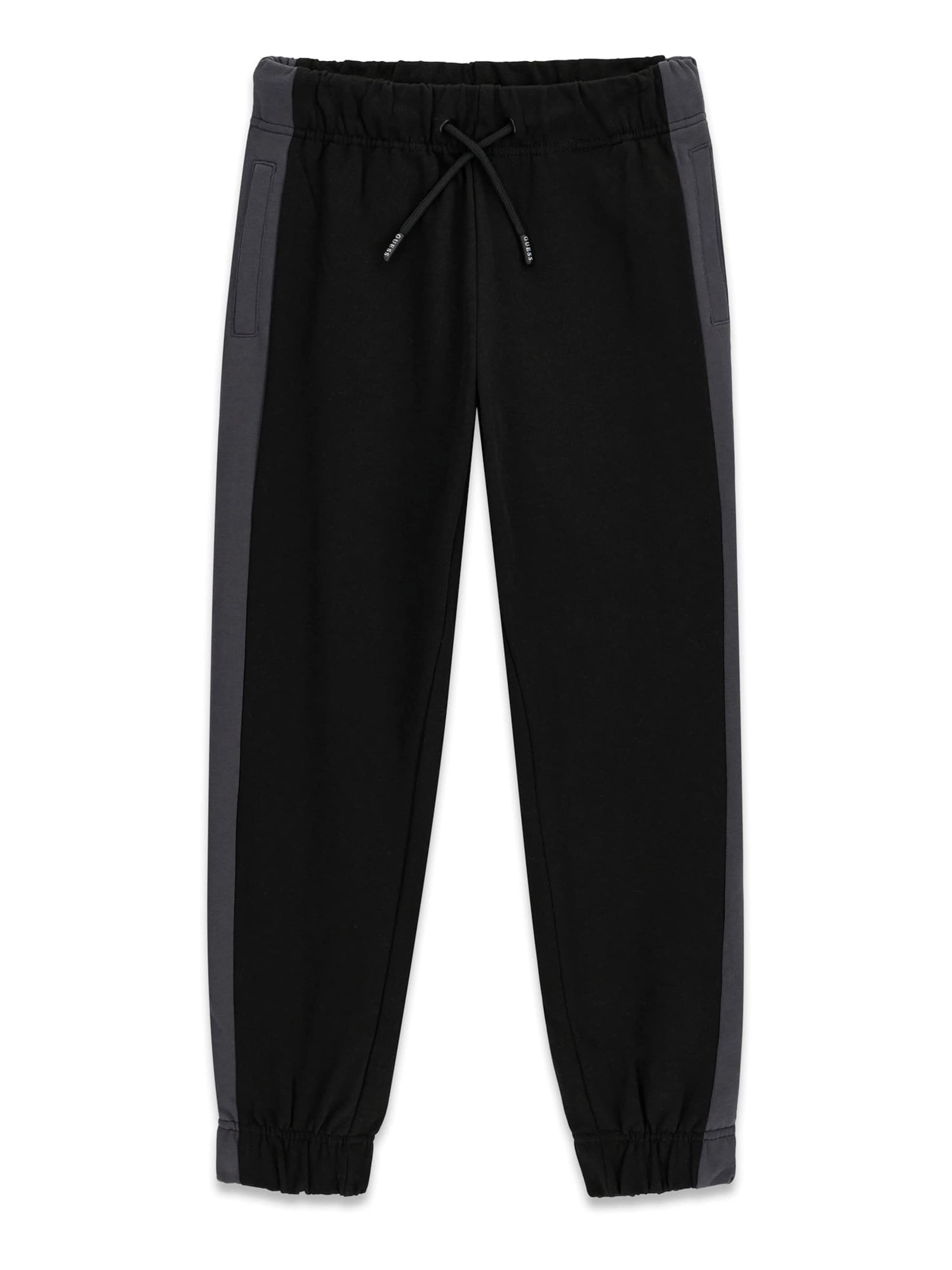 GUESS Tapered Pants in Black: front