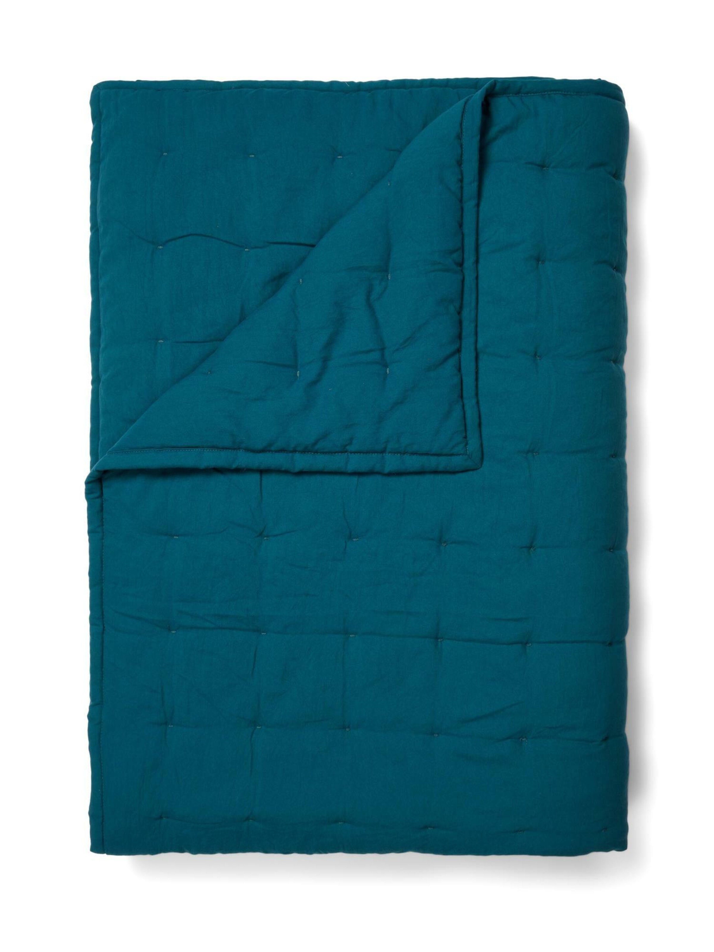 ESSENZA Plaid 'Ruth' in Blau: Vorderseite