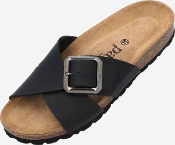 Palado Mules 'Ranreak' in Black: front