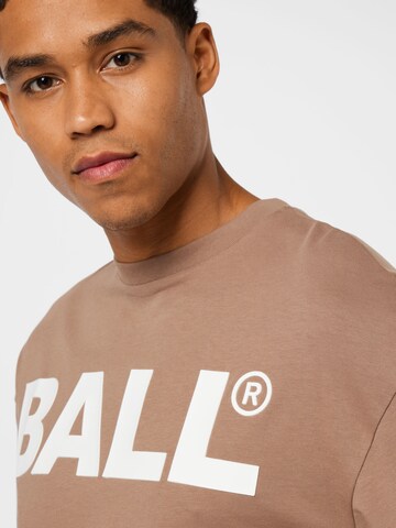 Ball Shirt in Brown