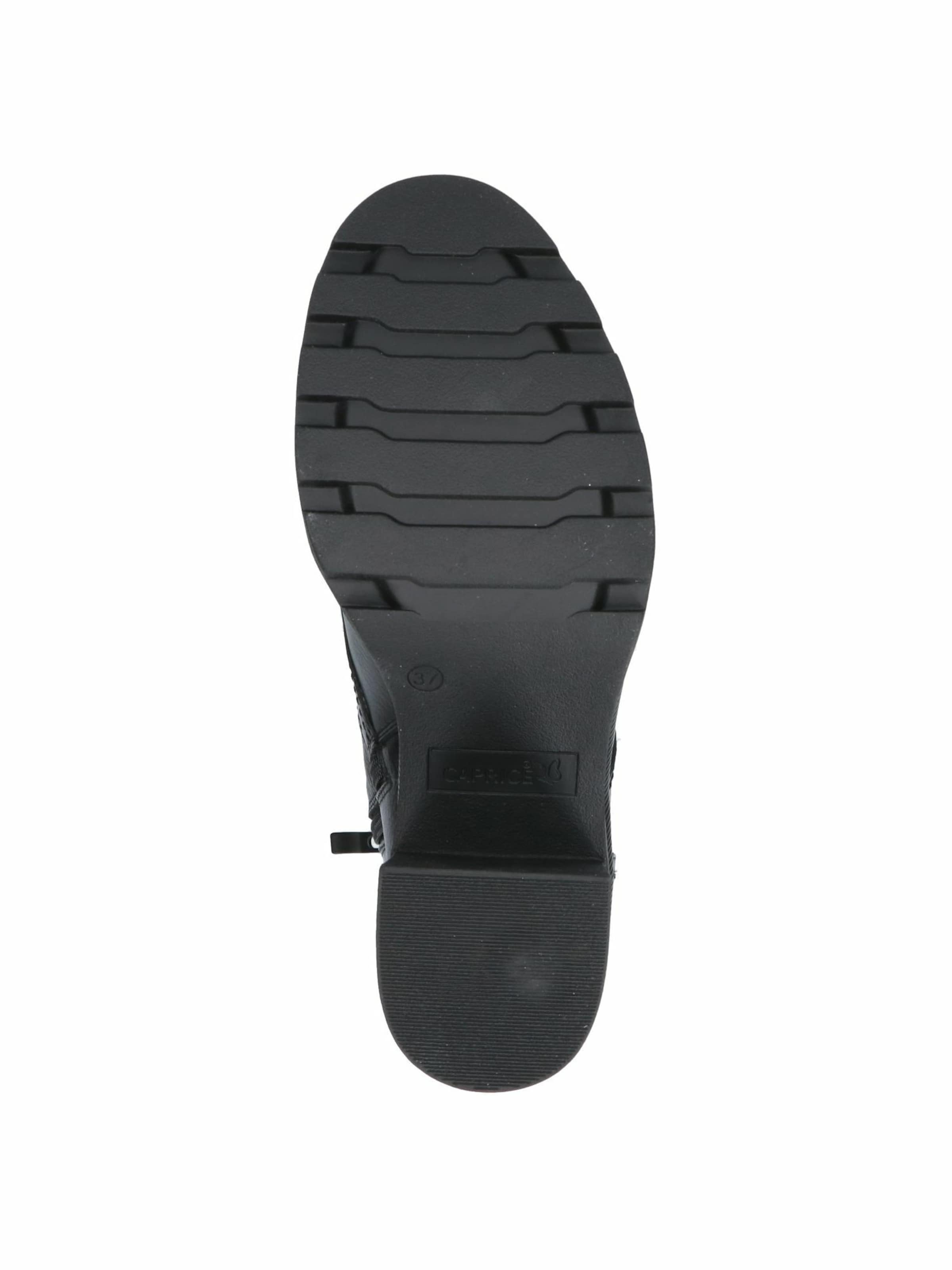 Chaussures Bottines à lacets CAPRICE en Noir 