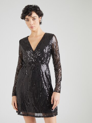 VILA Cocktail dress 'VIKORA' in Black: front