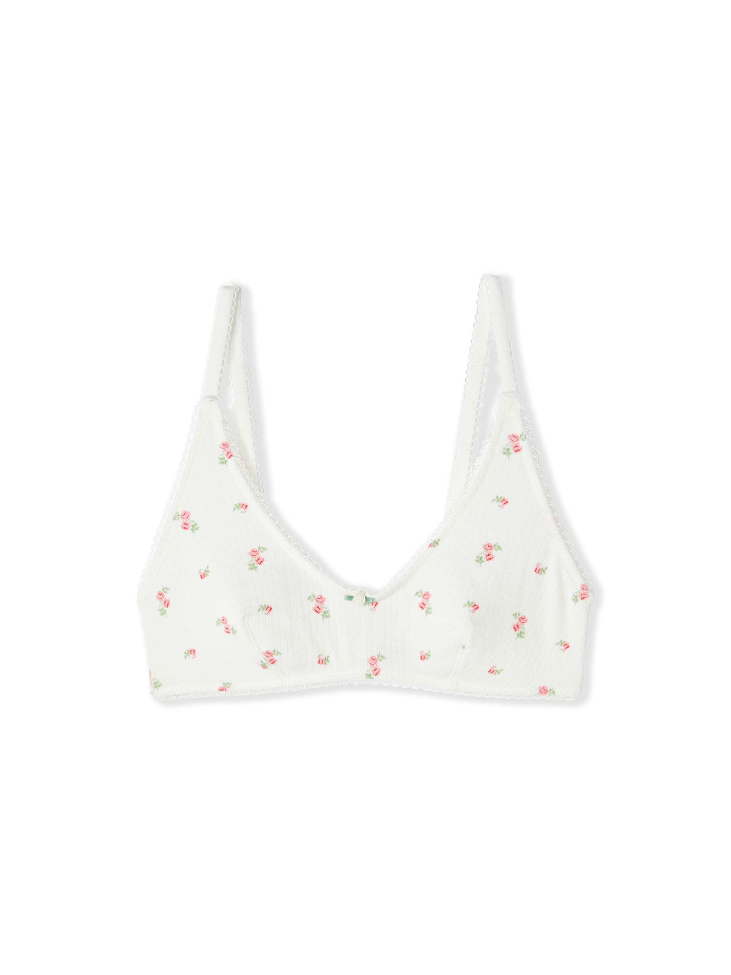 ETAM Triangel BH in Weiß: Vorderseite