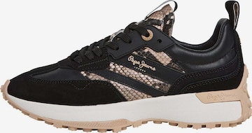 Baskets basses 'Lucky Fenix W' Pepe Jeans en noir : devant