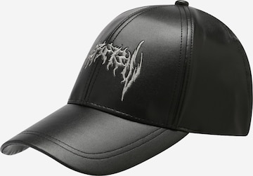 VIERVIER Cap 'Anouk' in Black: front