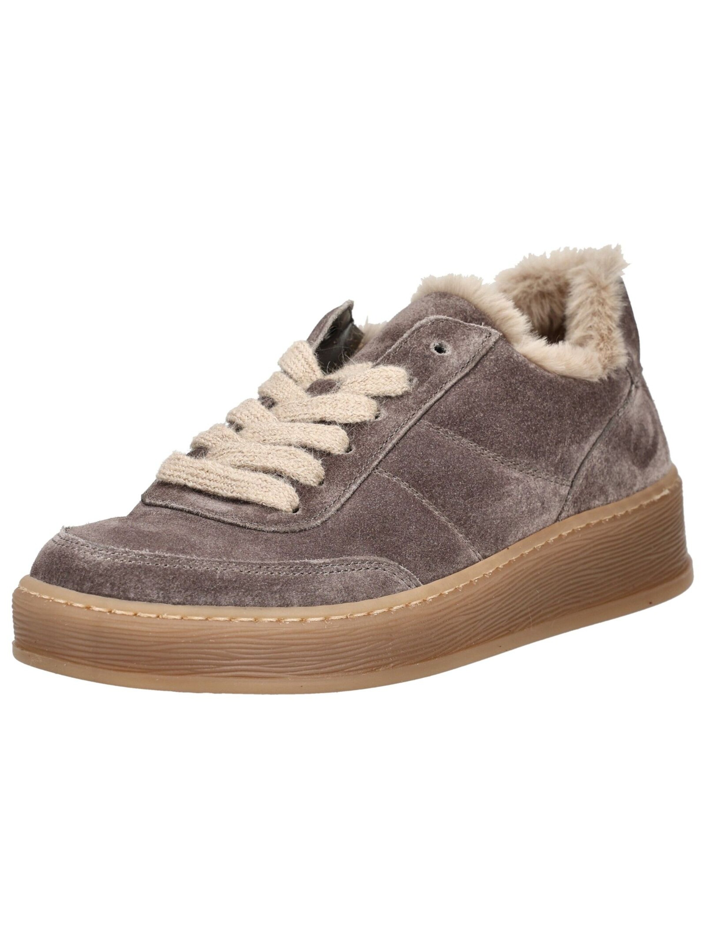 Baskets basses GABOR en beige : devant