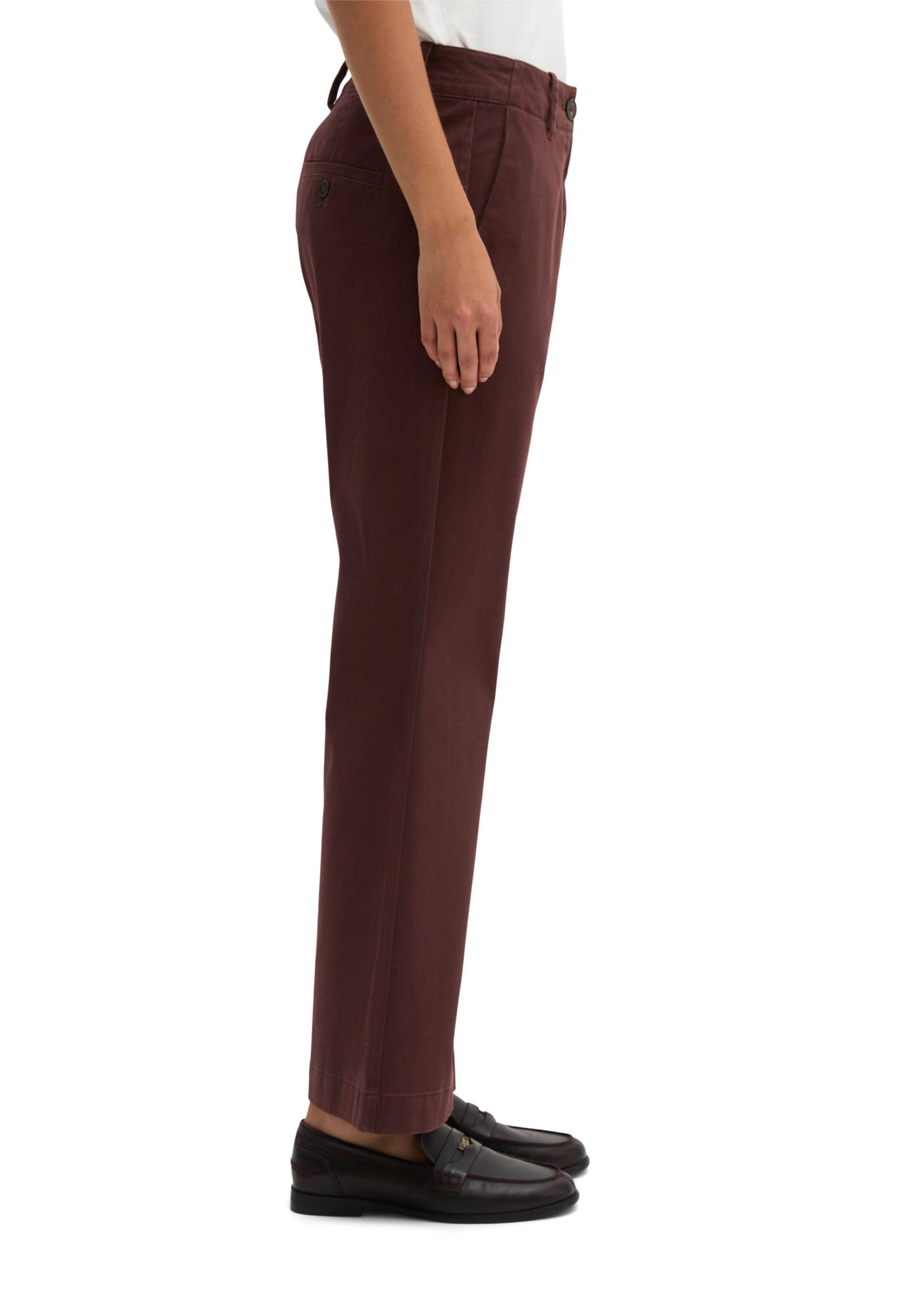 Marc O'Polo Flared Chino in Bruin