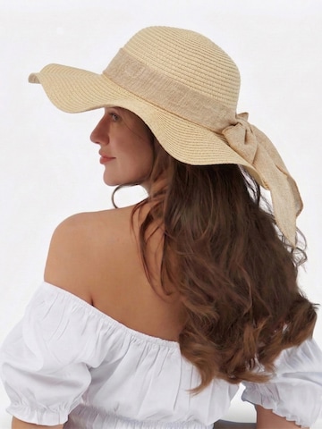 Vivi Idee Hut 'Strohhut'‌‌‌‌‌‌ in Beige: Vorderseite