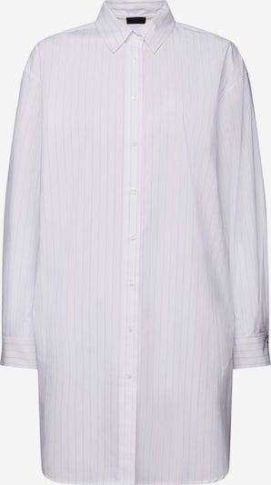 ESPRIT Blusenkleid in grau / weiß, Produktansicht