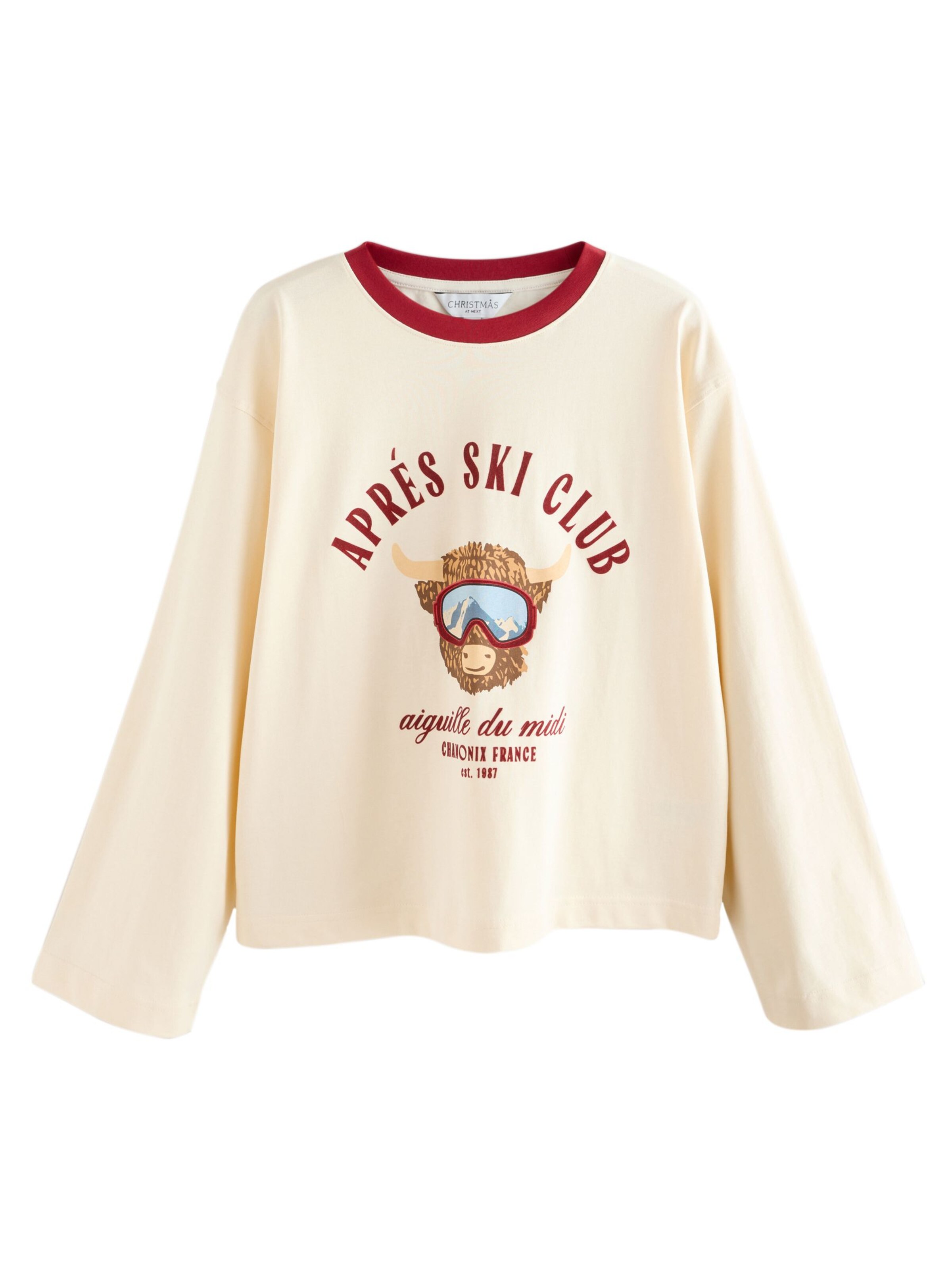 Next Тениска в бежово: отпред