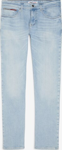 Tommy Jeans Slimfit Džíny 'Scanton' – modrá: přední strana