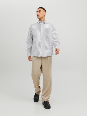 JACK & JONES Comfort fit Overhemd 'Bill' in Wit