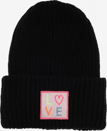 Zwillingsherz Beanie in Black