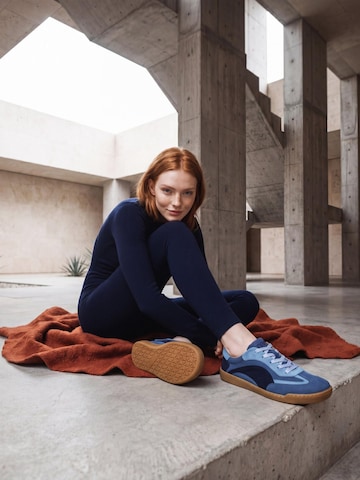 nae Vegan Shoes Tenisky 'AYA BAREFOOT' – modrá