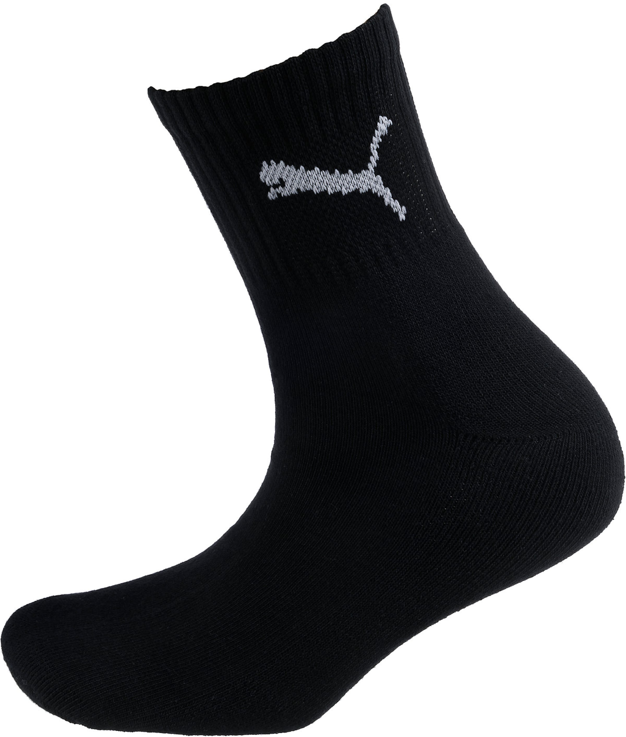 Chaussettes de sport PUMA en noir