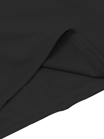 MEETWEE Performance shirt 'Sports swimming short-sleeved UPF50+ top' in Black