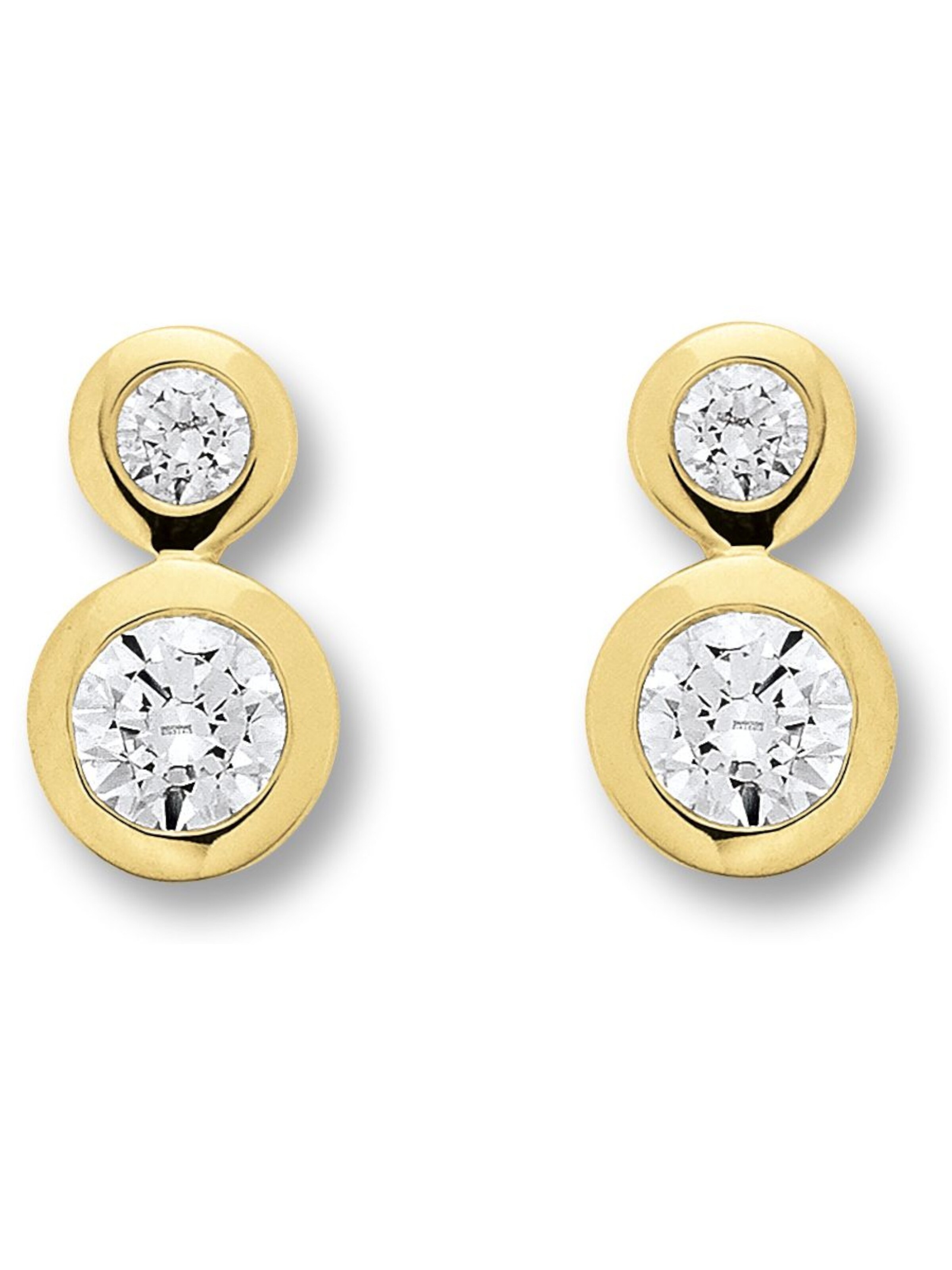 ONE ELEMENT Earrings in Gold: front