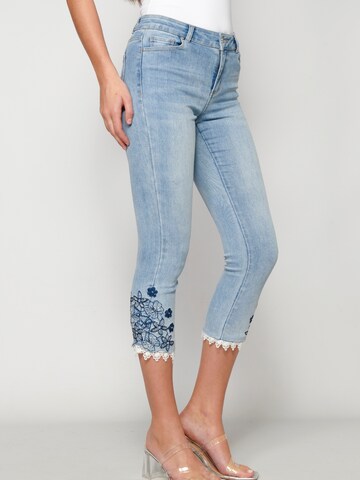 KOROSHI Skinny Jeans in Blau