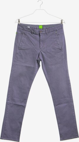 BOSS Black Chino-Hose 31-32 in Grau: predná strana