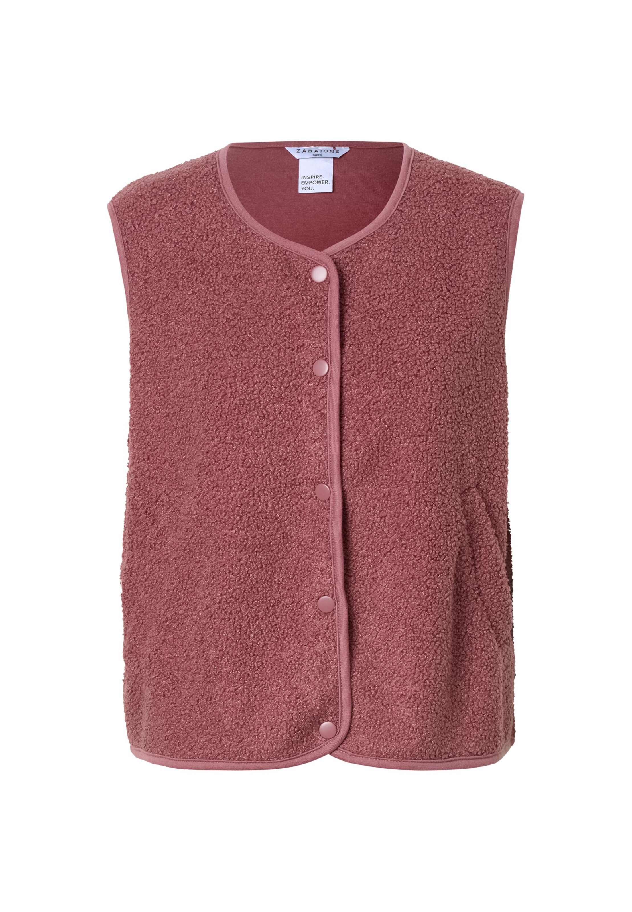 ZABAIONE - Chaleco 'Wi44nnie' en rosa: frente