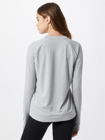 NIKE Athletic Sweatshirt 'Pacer' in Grey