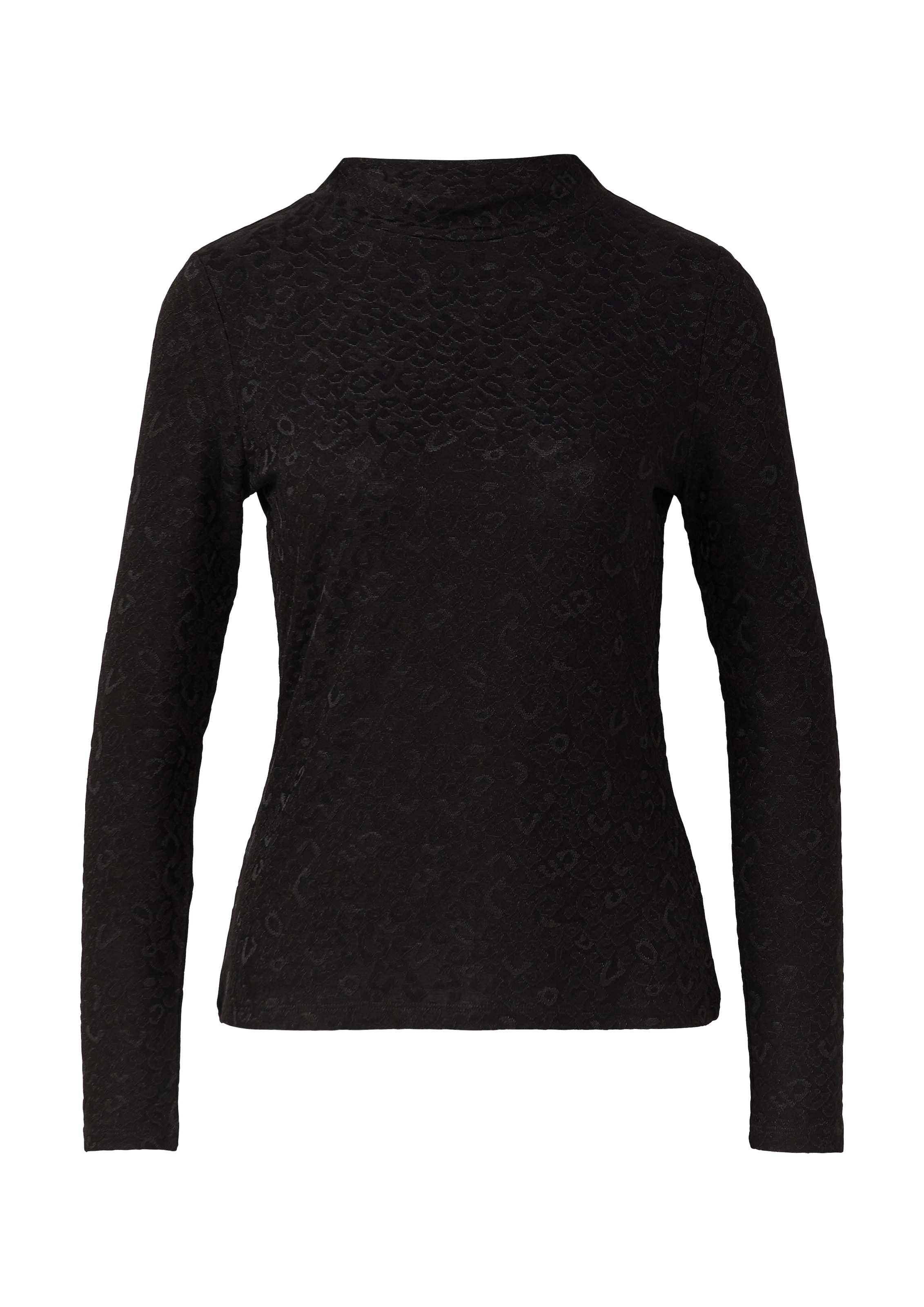 s.Oliver BLACK LABEL Shirt in Black: front