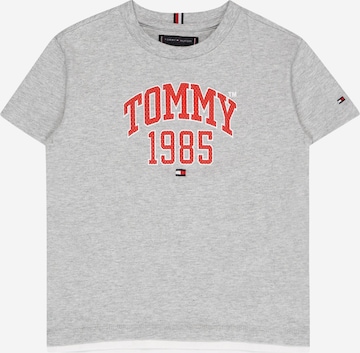 T-Shirt TOMMY HILFIGER en gris : devant