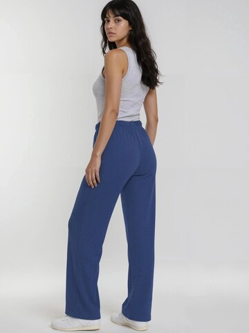 Wide leg Pantaloni di Hiccup in blu