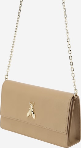 PATRIZIA PEPE - Bolso de noche en beige: frente