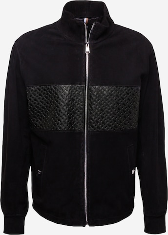BOSS BlackPrijelazna jakna 'Mardano' - crna boja: prednji dio
