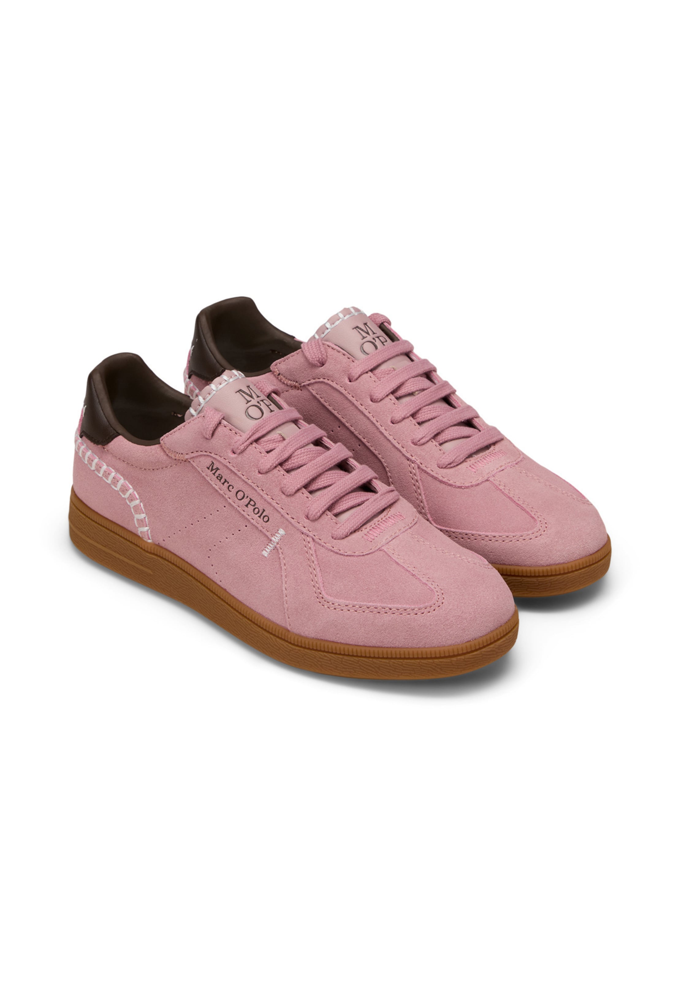 Baskets basses Marc O'Polo en rose