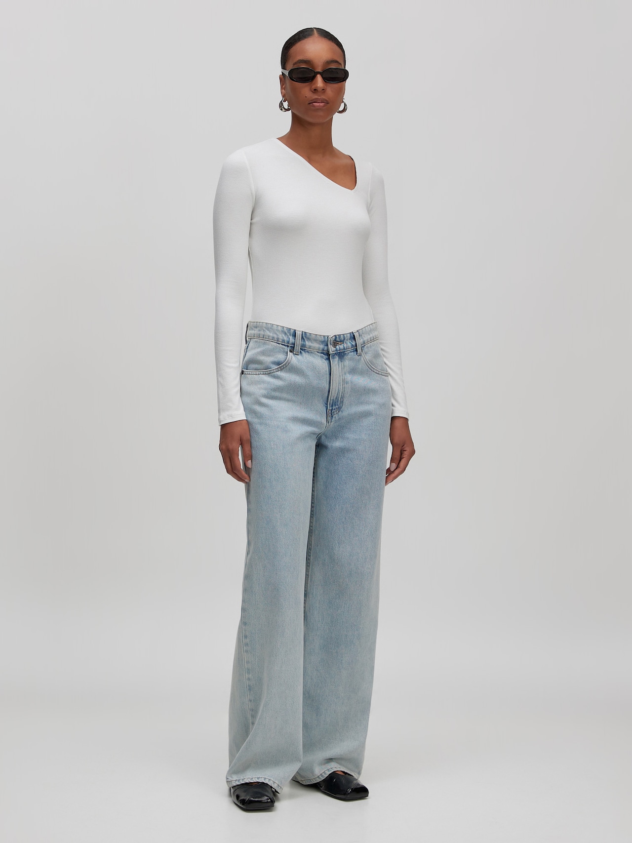 EDITED T-shirt 'Rufina' blanc