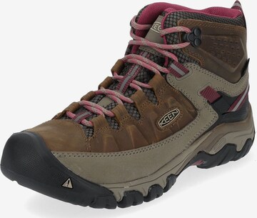 KEEN Wanderschuh 'Targhee III Mid' in Braun: predná strana