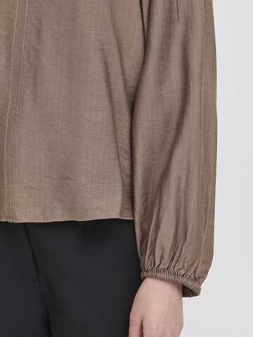Camicia da donna 'IXWilma' di ICHI in marrone