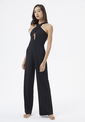 AIKI KEYLOOK Jumpsuit 'Bluemoon' in Black