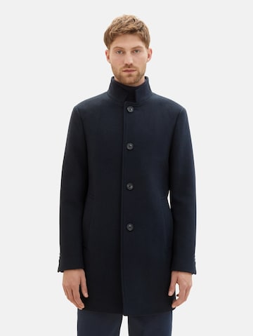 Manteau mi-saison TOM TAILOR en bleu : devant