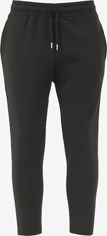 Effilé Pantalon C&City en noir : devant