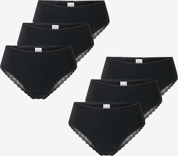Slip ' Modern Multipacks ' SCHIESSER en noir : devant