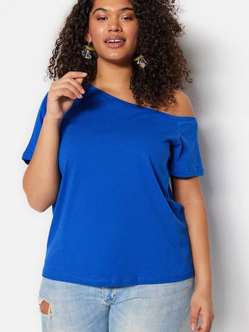Trendyol Curve Μπλουζάκι σε μπλε