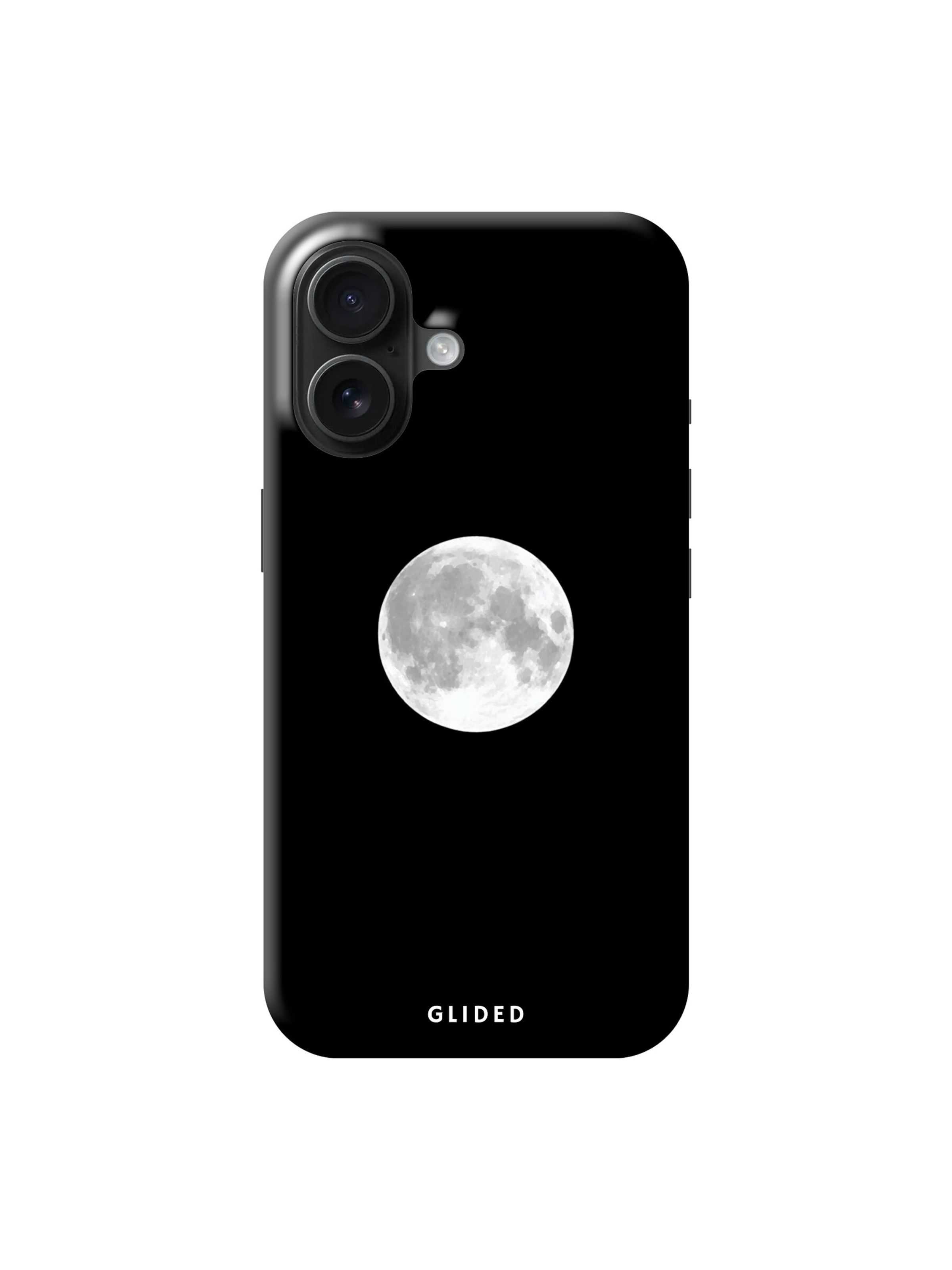Glided Smartphone Case 'Epic Moon Glided Handyhülle' in Black: front