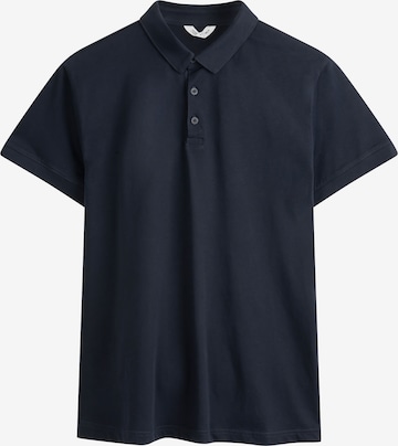 MELA - Camisa 'Jaspal' em azul: frente