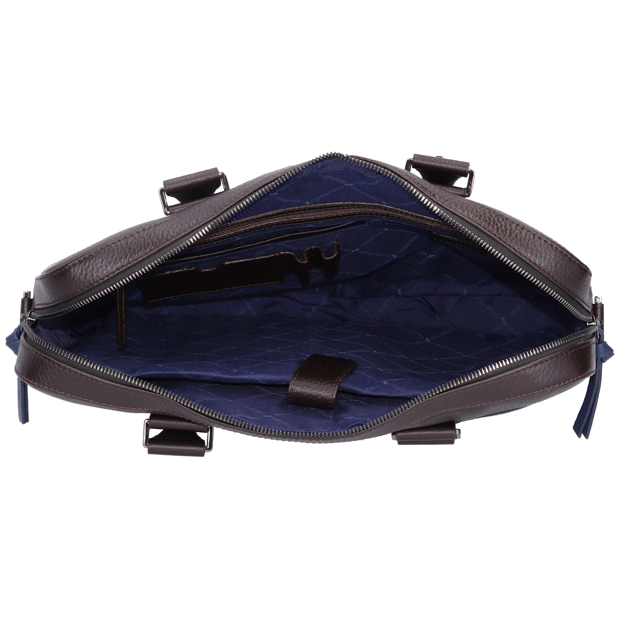 Braun Büffel Document Bag 'Novara' in Brown