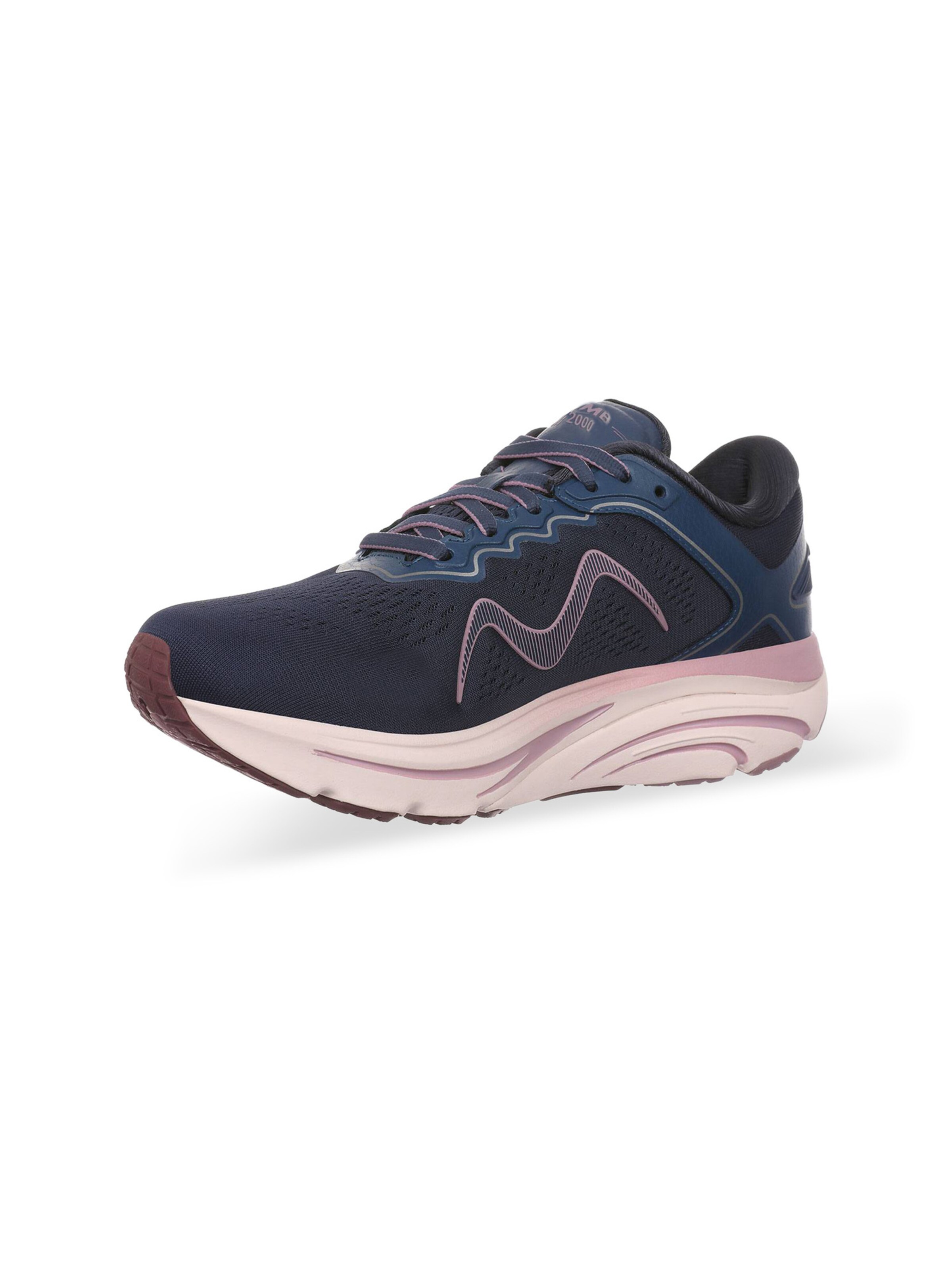MBT - Sapatilhas slip-on ' MBT-2000 III LACE UP ' em azul: frente