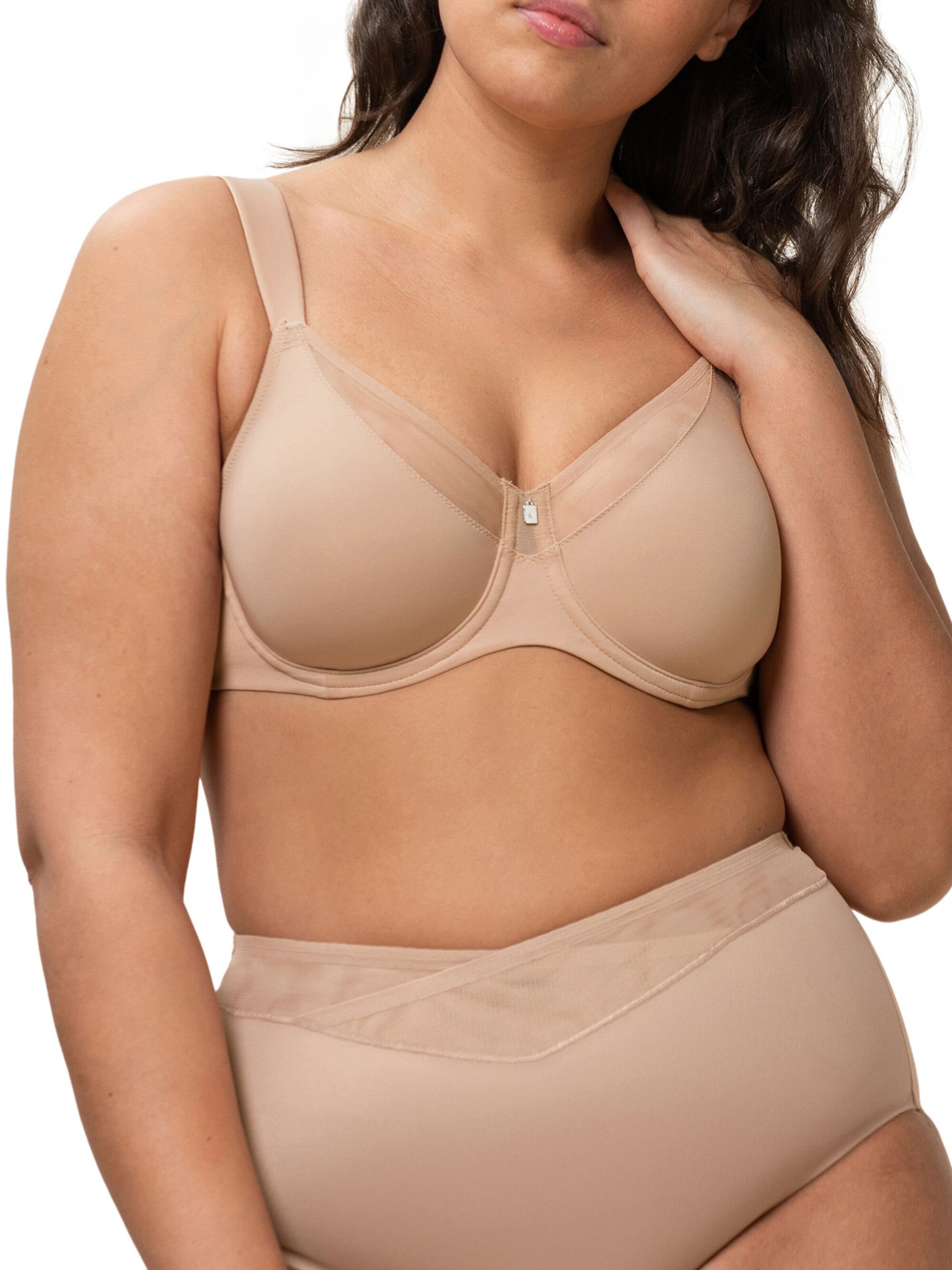 TRIUMPH Minimizer Minimizer ' True Shape Sensation ' in Beige: voorkant